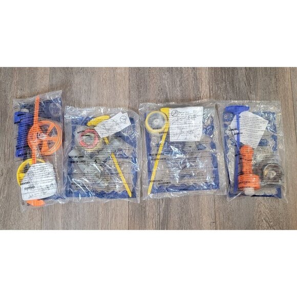 2007 McDonalds Fly Wheel Happy Meal Toys #4 #5 #6 LOT OF 4 SEALED - Picture 5 of 5
